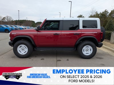 2026 Ford Bronco Heritage Edition