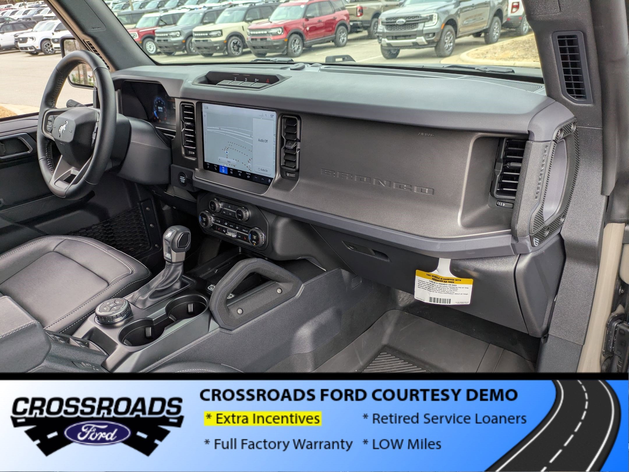 2025 Ford Bronco Big Bend - Crossroads Courtesy Demo