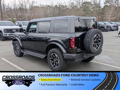 2025 Ford Bronco Outer Banks - Crossroads Courtesy Demo