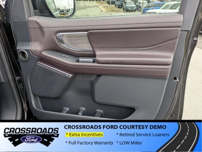 2025 Ford Expedition Max Platinum - Crossroads Courtesy Demo