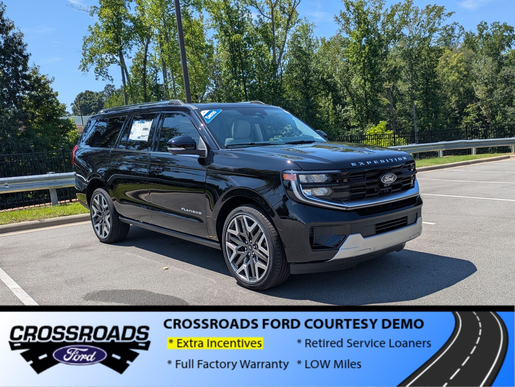 2026 Ford Expedition Max Platinum - Crossroads Manager Demo