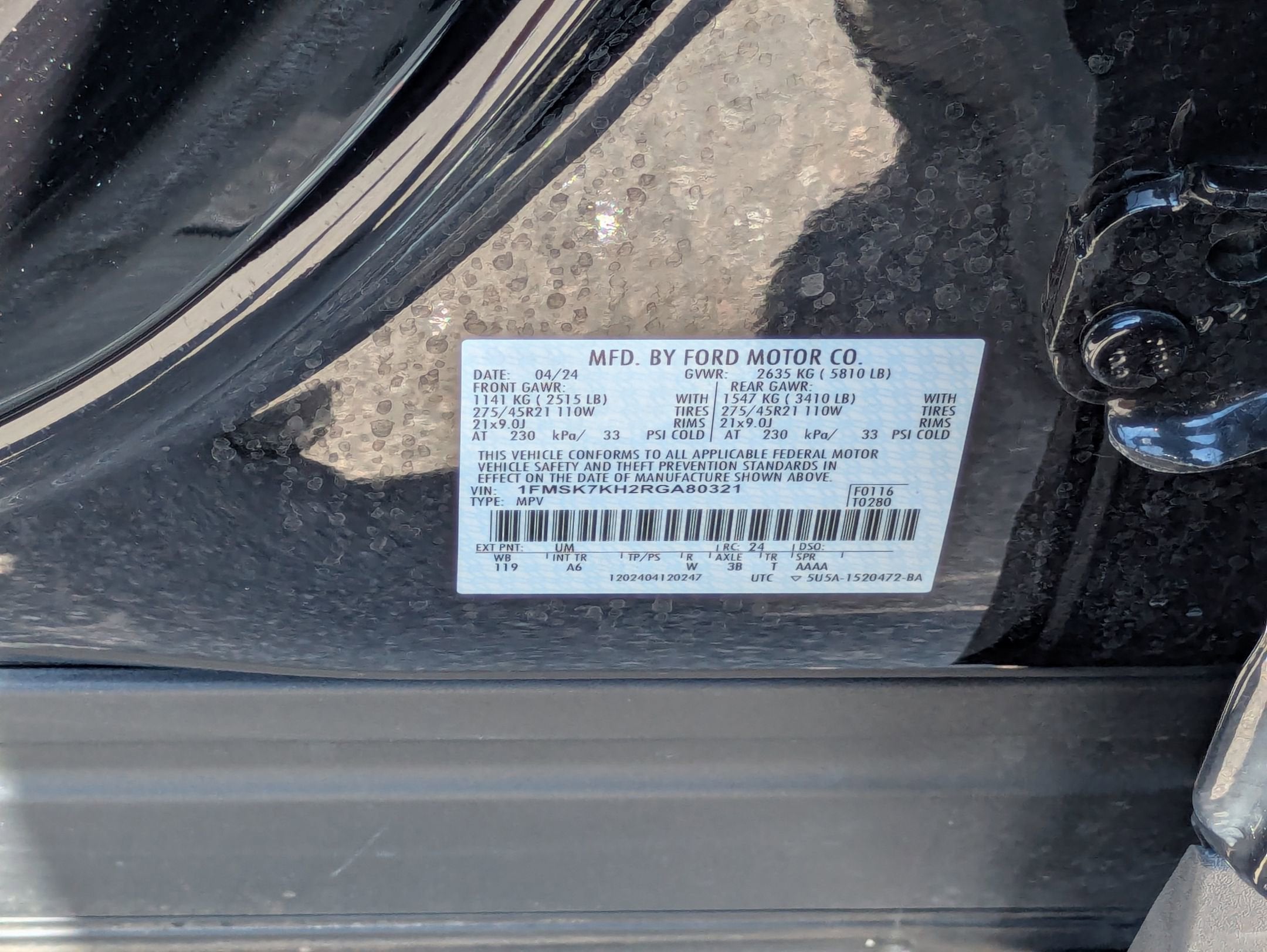 2024 Ford Explorer ST-Line