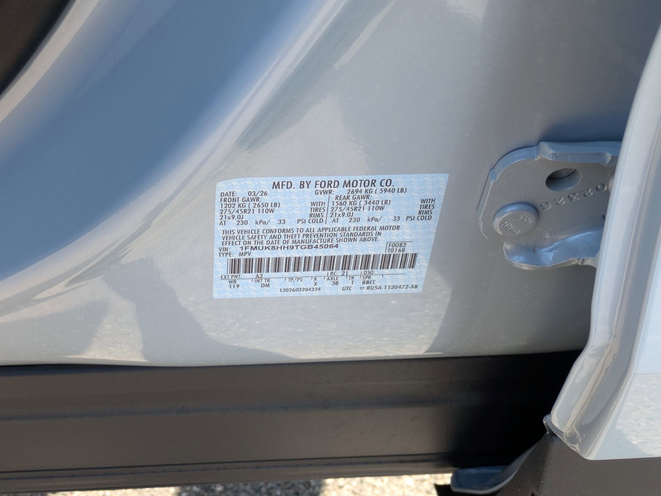 2026 Ford Explorer Platinum