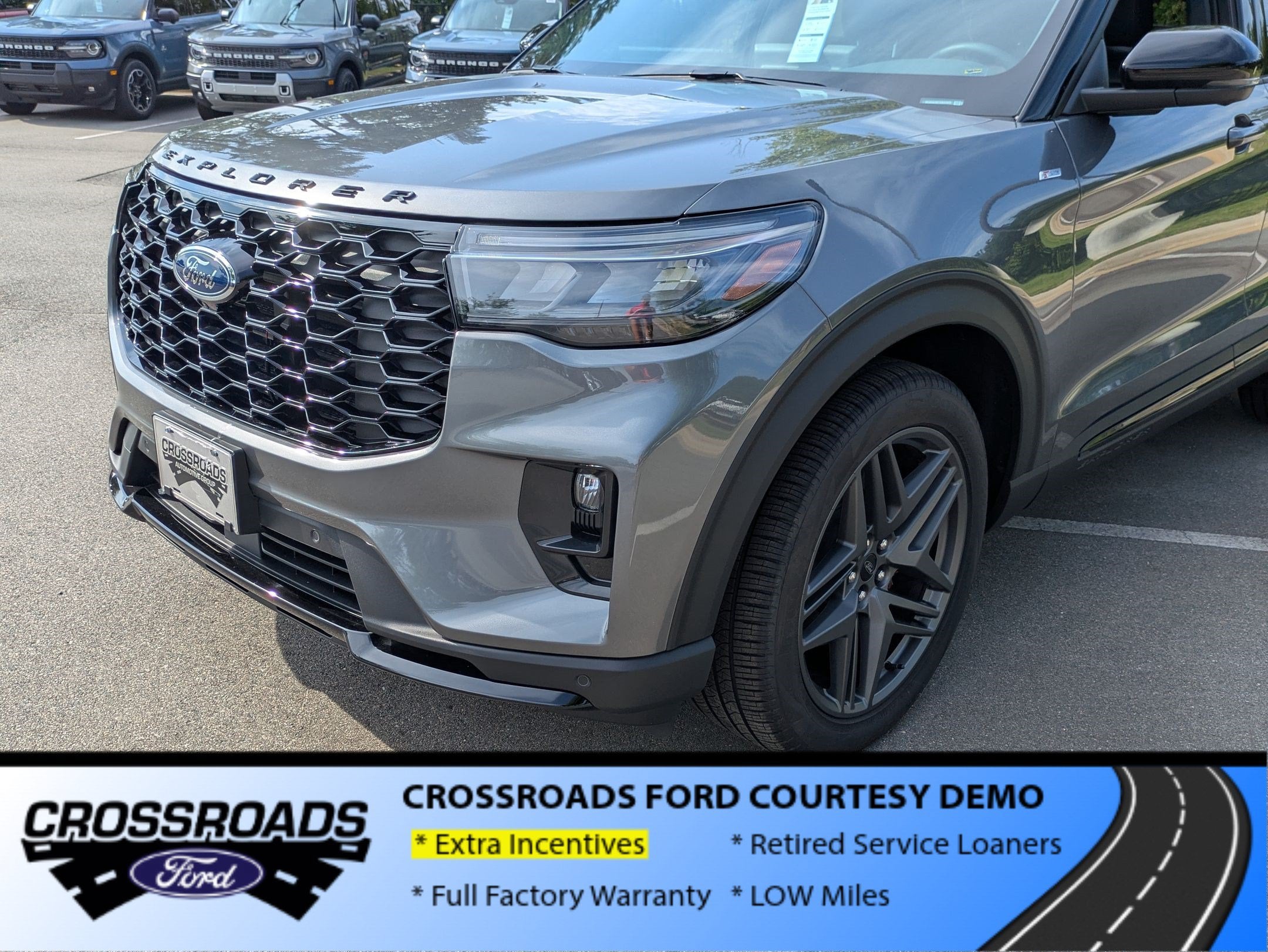 2026 Ford Explorer ST-Line - Crossroads Courtesy Demo
