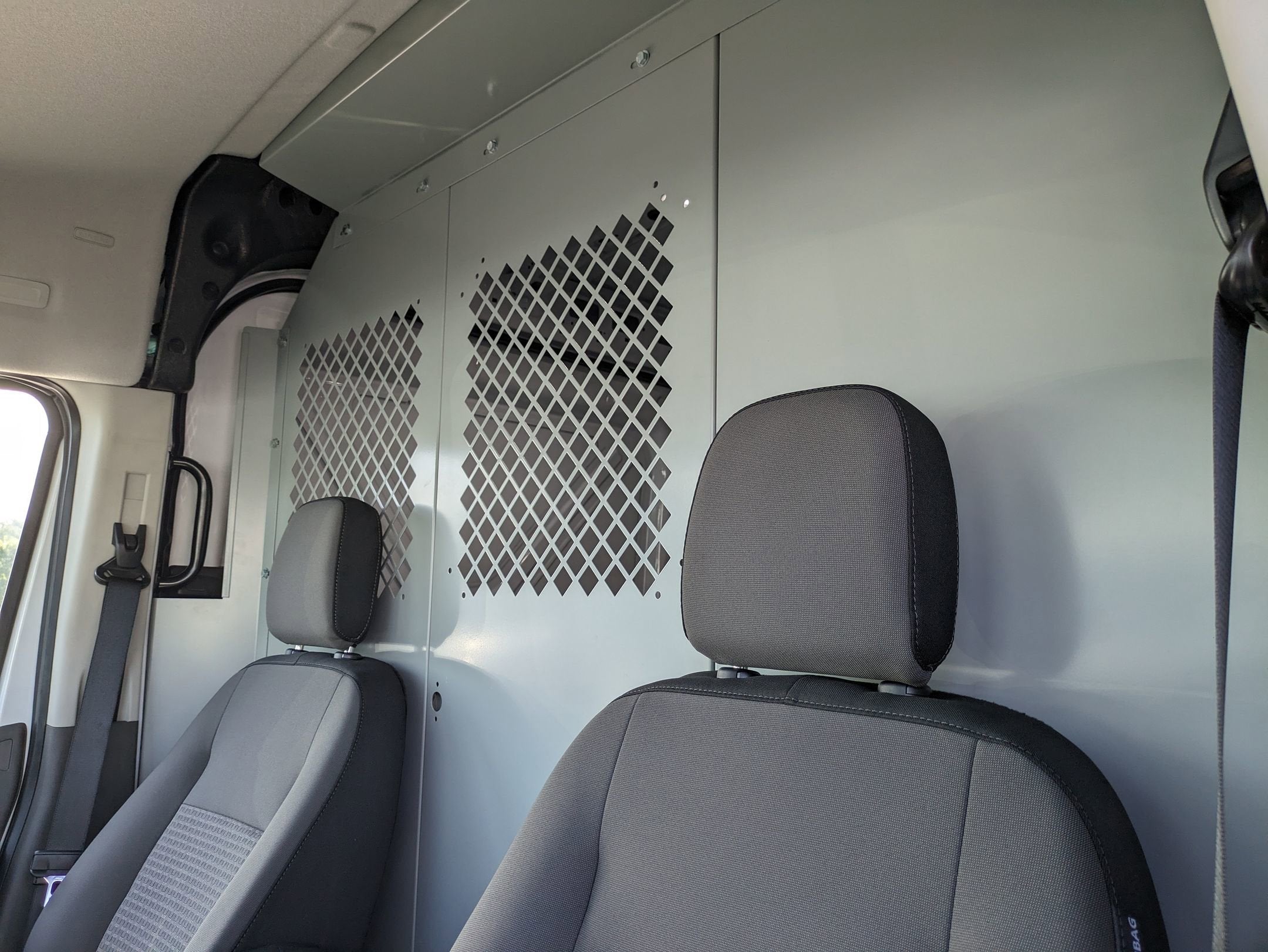 2025 Ford Transit Cargo Van T-250 RACKS AND BINS