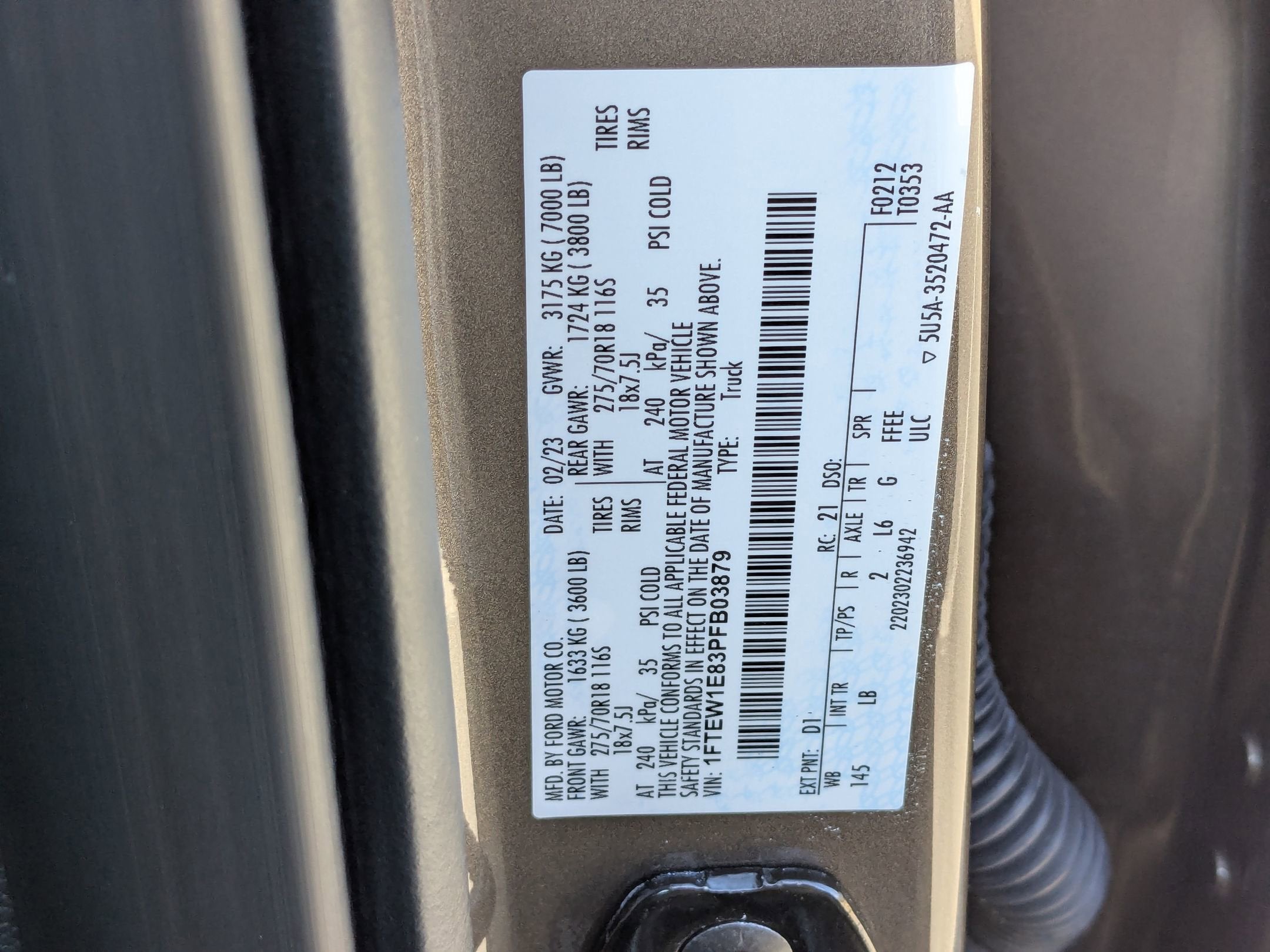 2023 Ford F-150 Tremor