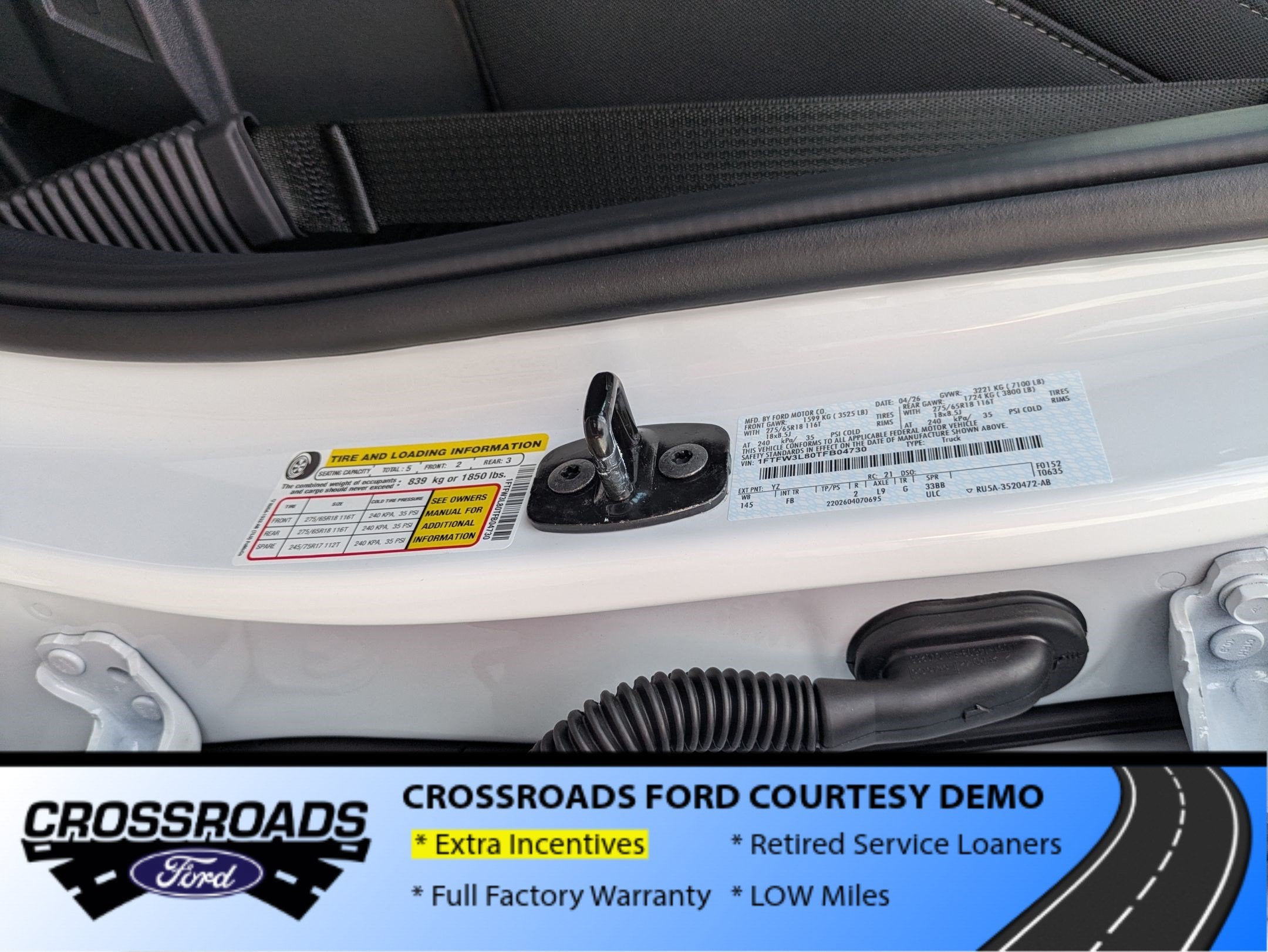 2026 Ford F-150 XLT - Crossroads Courtesy Demo