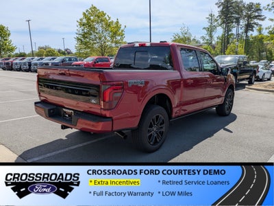 2026 Ford F-150 Platinum - Crossroads Courtesy Demo