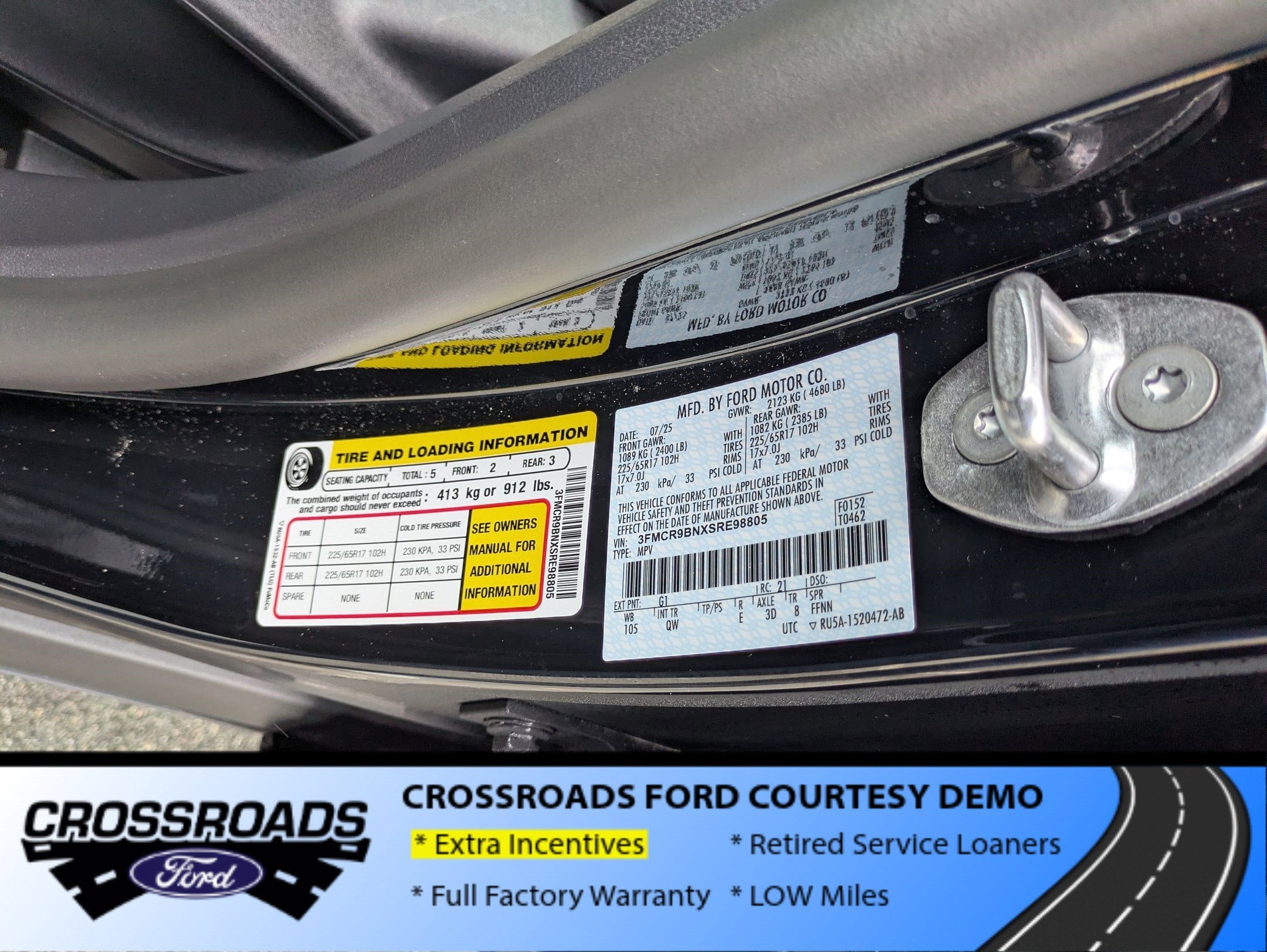 2025 Ford Bronco Sport Big Bend - Crossroads Courtesy Demo