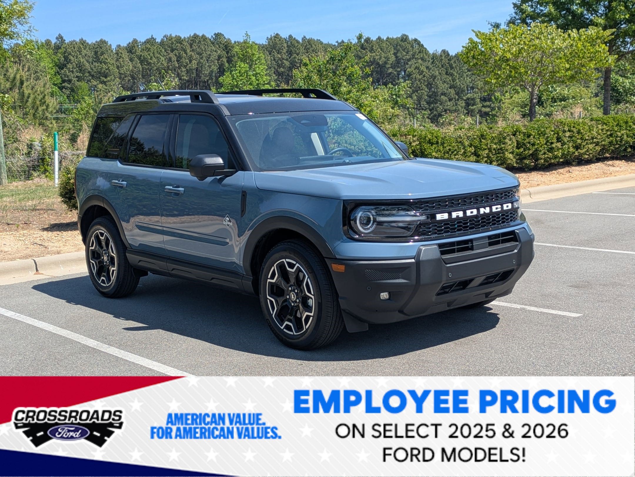 2025 Ford Bronco Sport Outer Banks - Crossroads Courtesy Demo