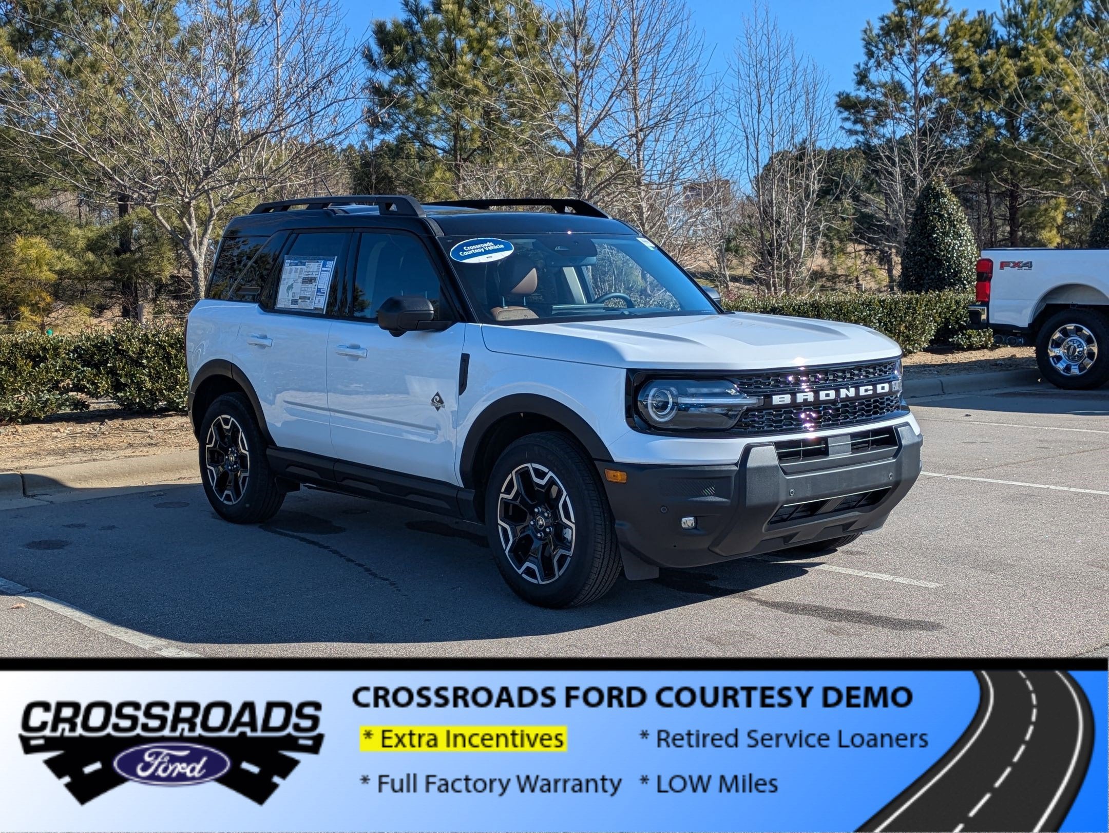 2025 Ford Bronco Sport Outer Banks - Crossroads Courtesy Demo