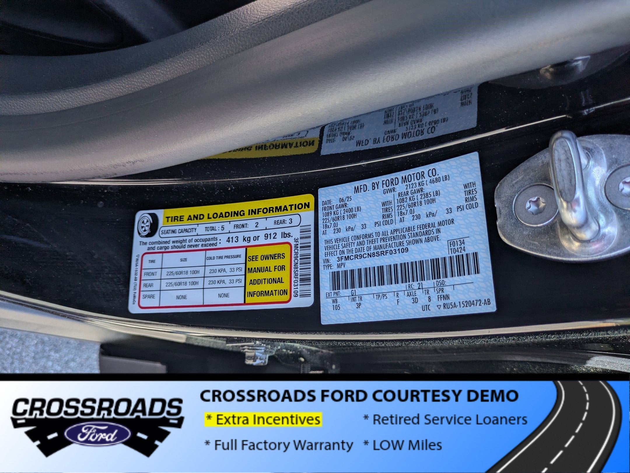 2025 Ford Bronco Sport Outer Banks - Crossroads Courtesy Demo