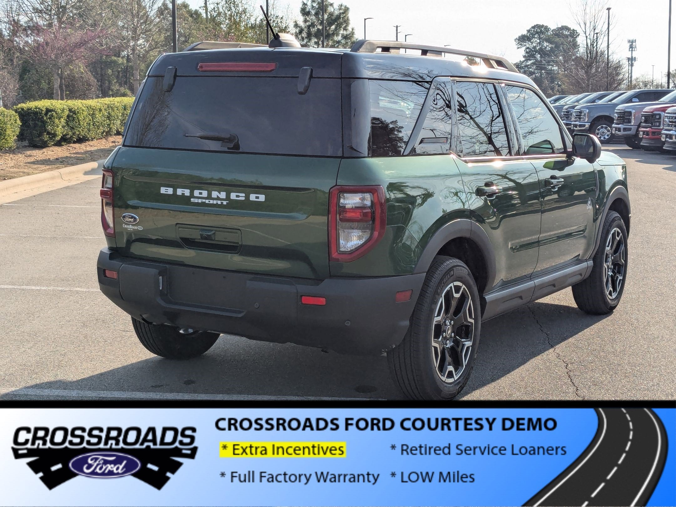2025 Ford Bronco Sport Outer Banks - Crossroads Courtesy Demo