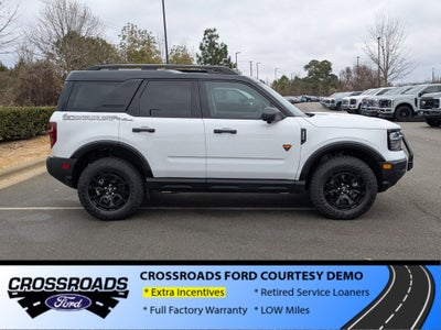2025 Ford Bronco Sport Badlands - Crossroads Courtesy Demo