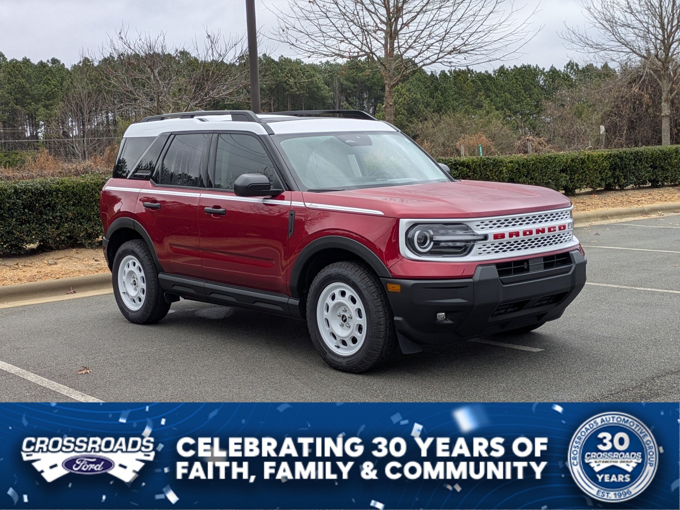 2025 Ford Bronco Sport Heritage - Crossroads Courtesy Demo