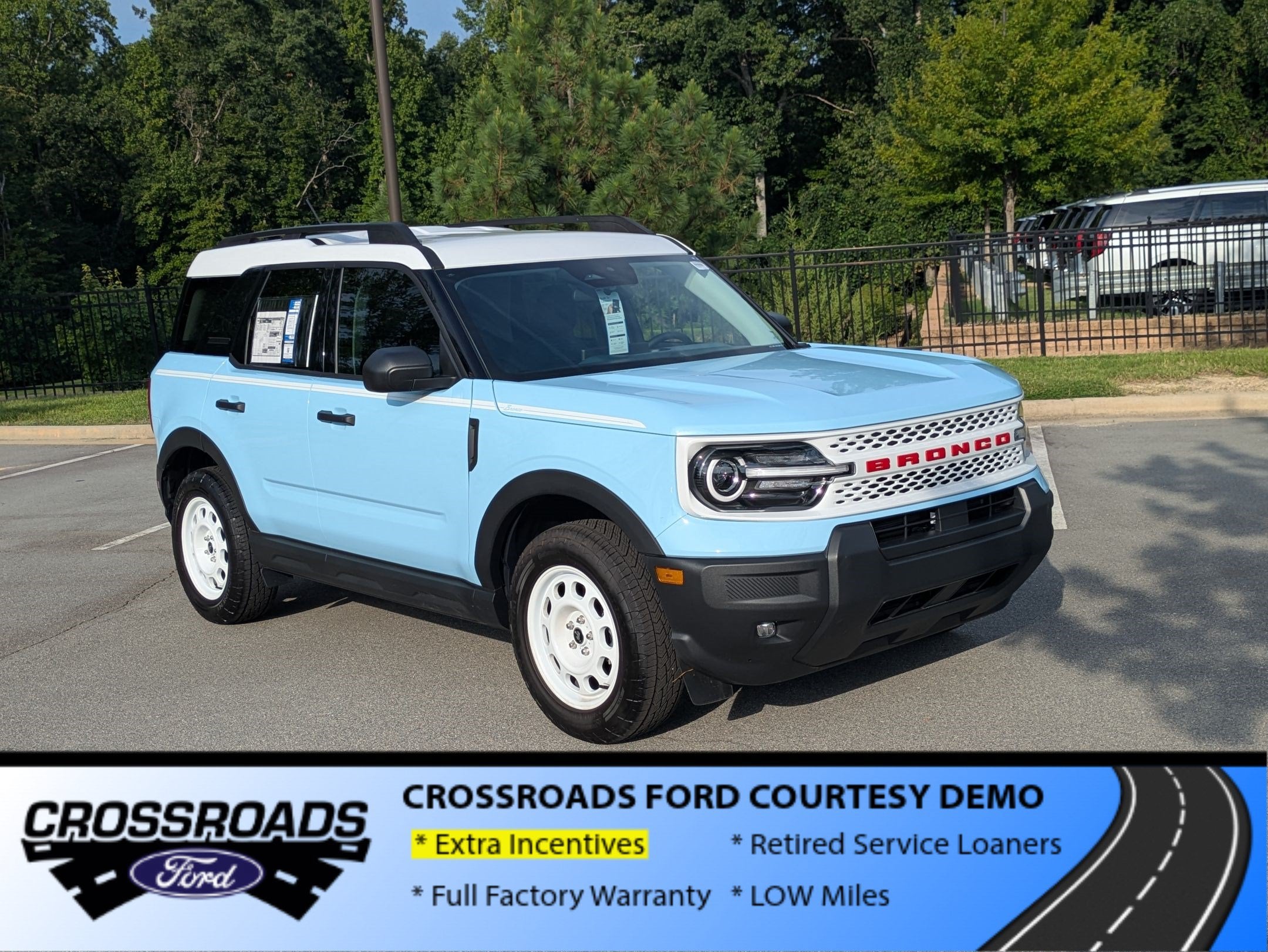 2026 Ford Bronco Sport Heritage - Crossroads Courtesy Demo