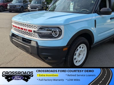2026 Ford Bronco Sport Heritage - Crossroads Courtesy Demo