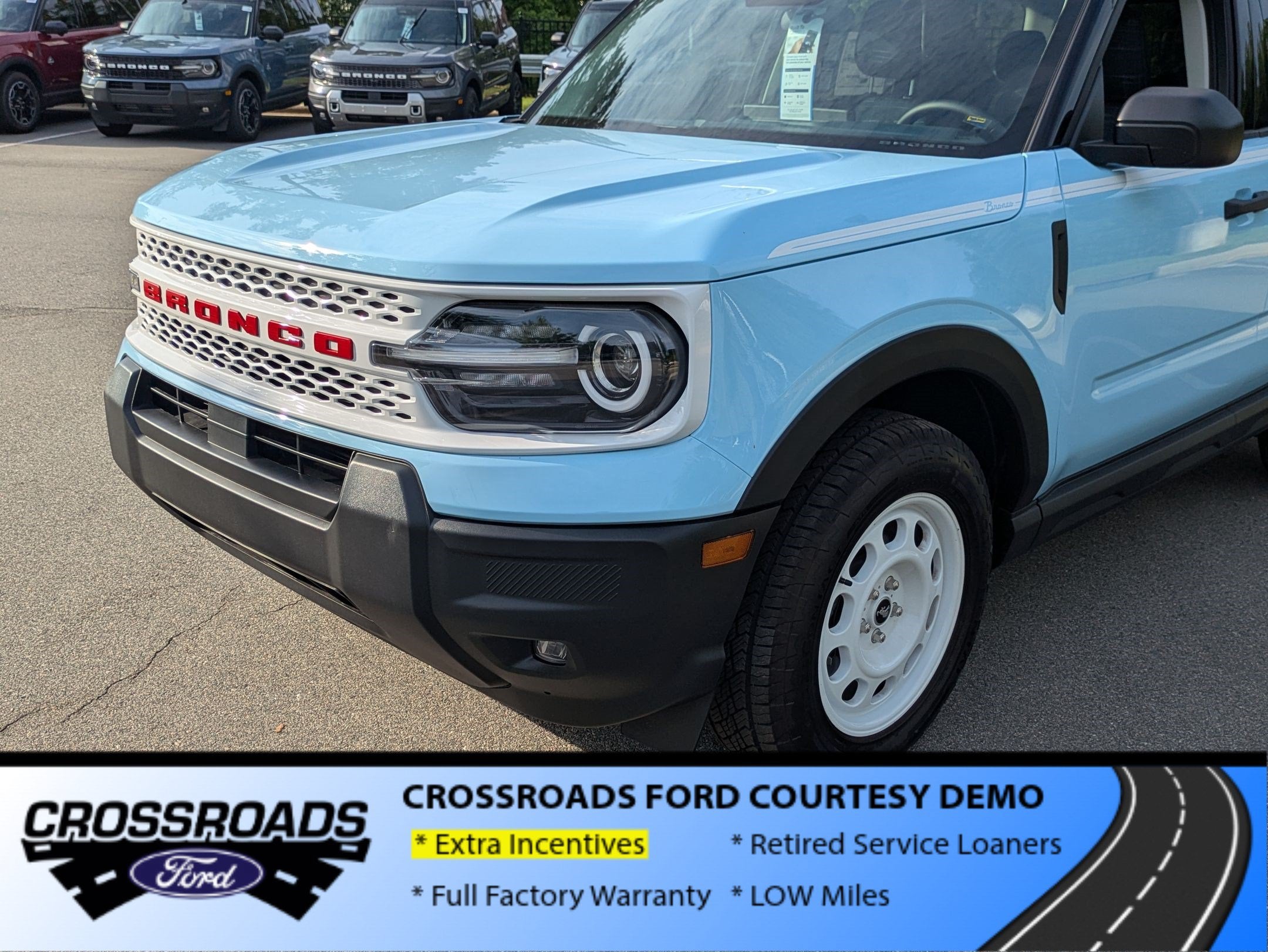 2026 Ford Bronco Sport Heritage - Crossroads Courtesy Demo