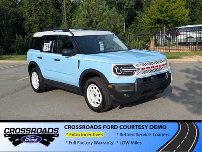 2026 Ford Bronco Sport Heritage - Crossroads Courtesy Demo