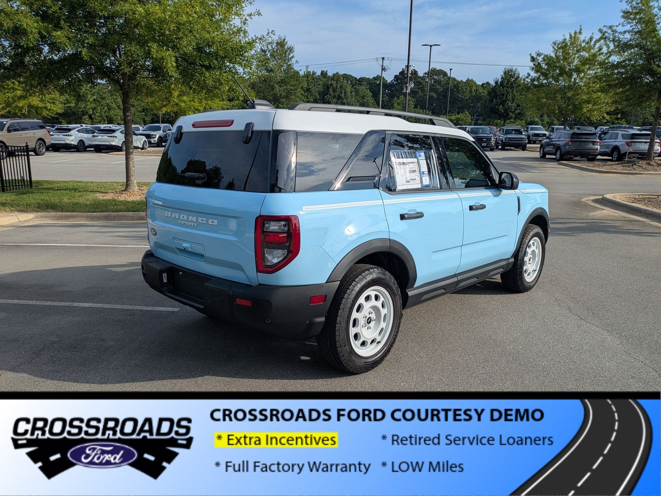 2026 Ford Bronco Sport Heritage - Crossroads Courtesy Demo