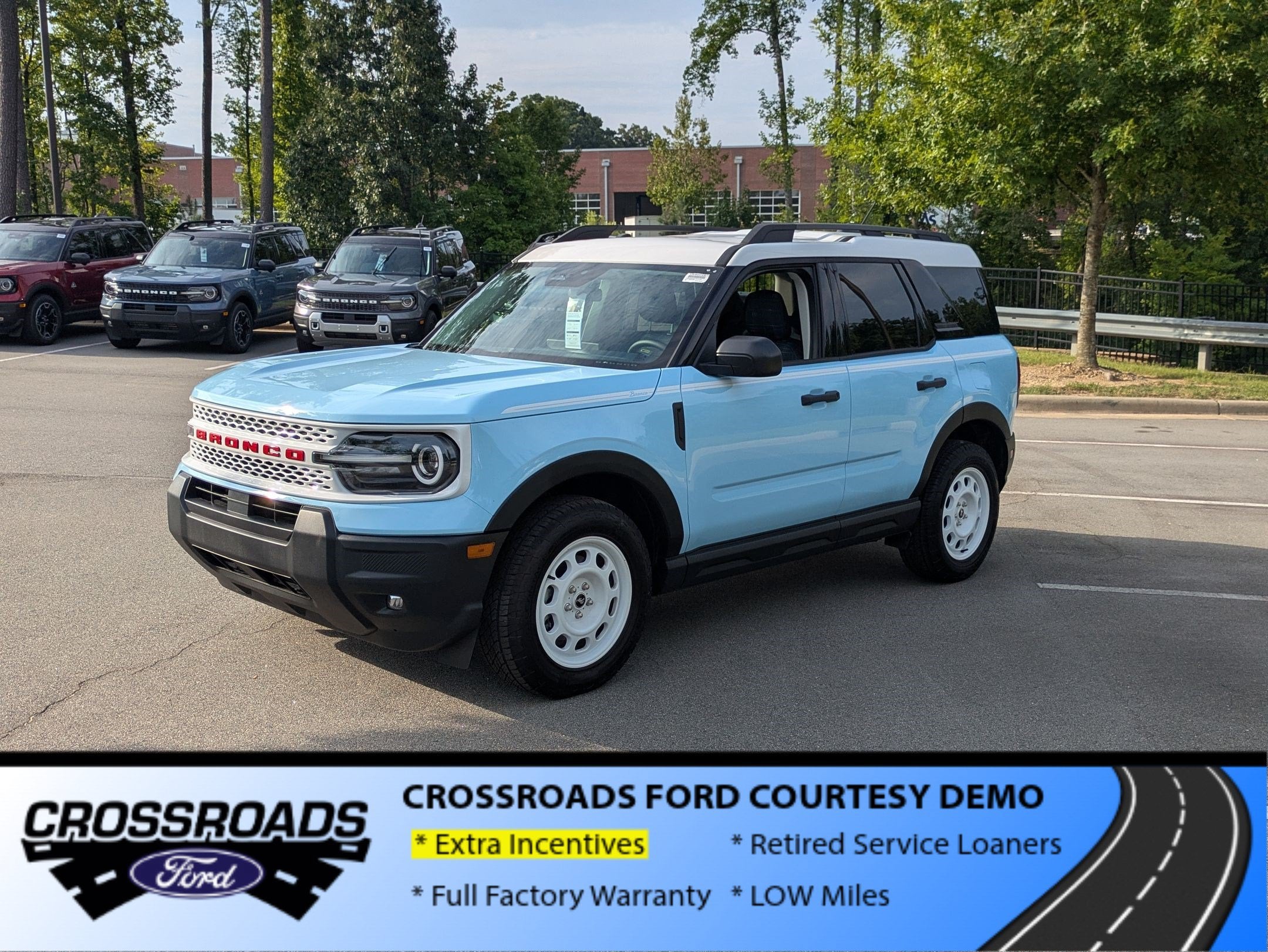 2026 Ford Bronco Sport Heritage - Crossroads Courtesy Demo