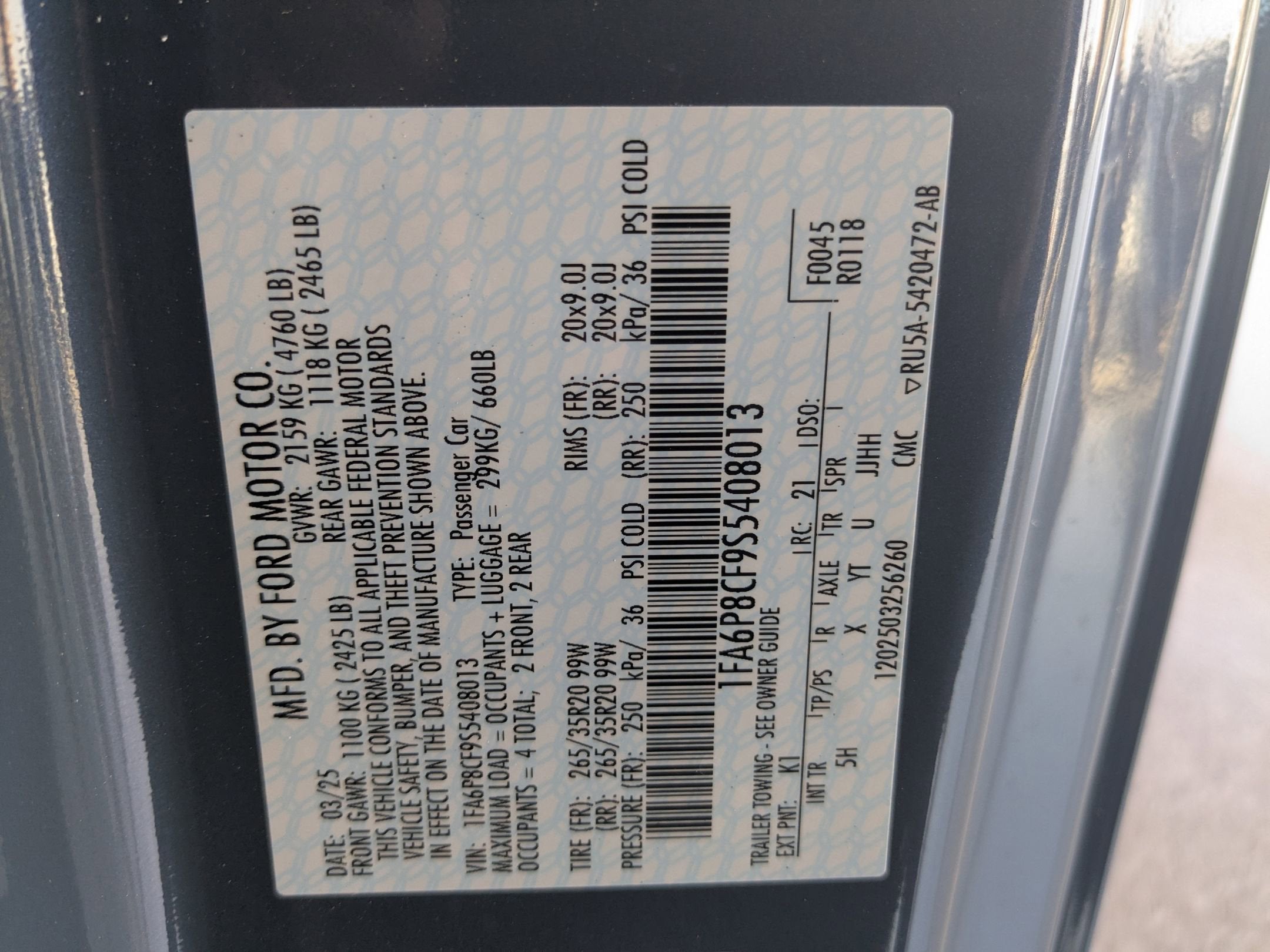 2025 Ford Mustang GT Premium