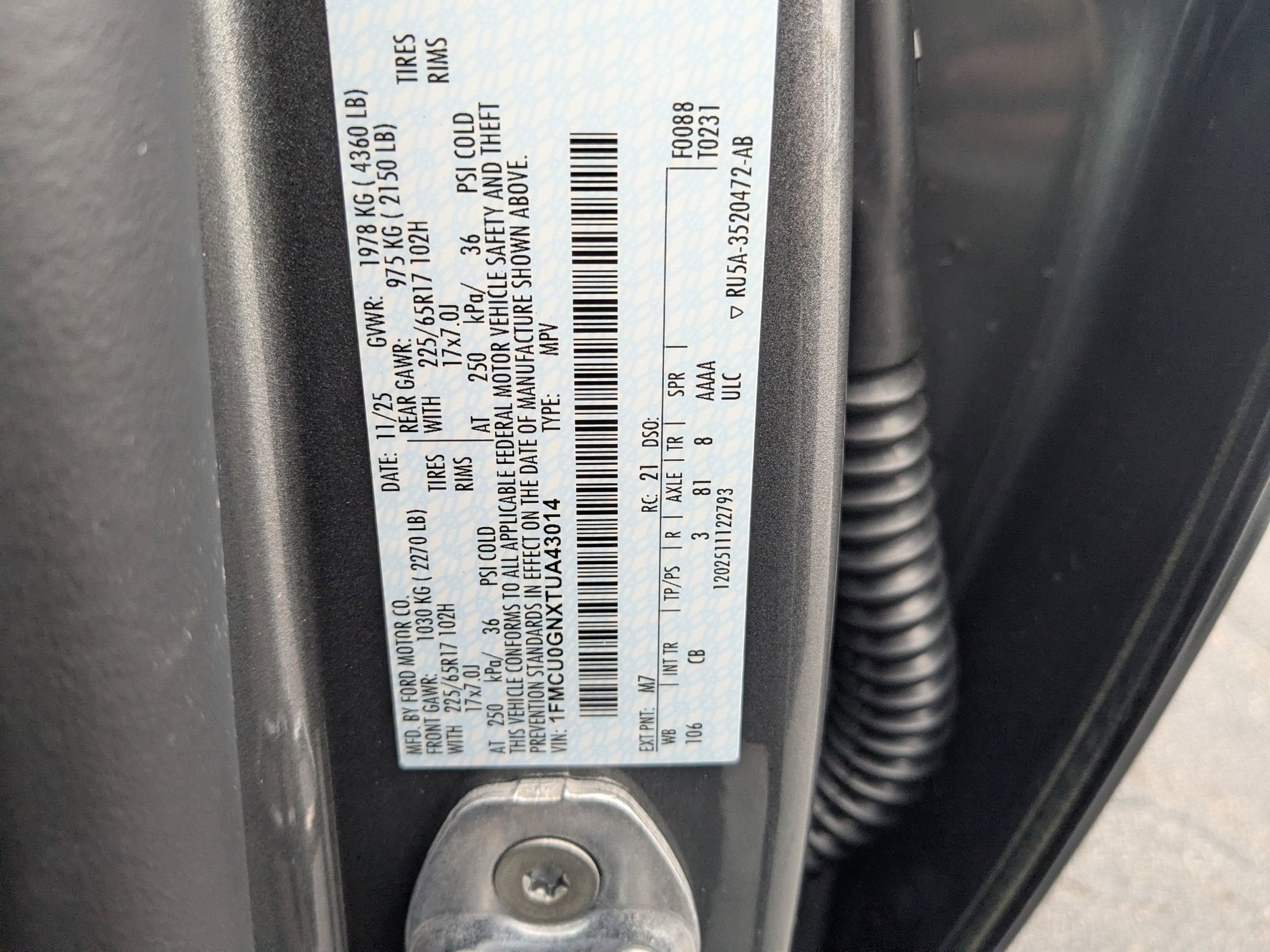 2026 Ford Escape Active