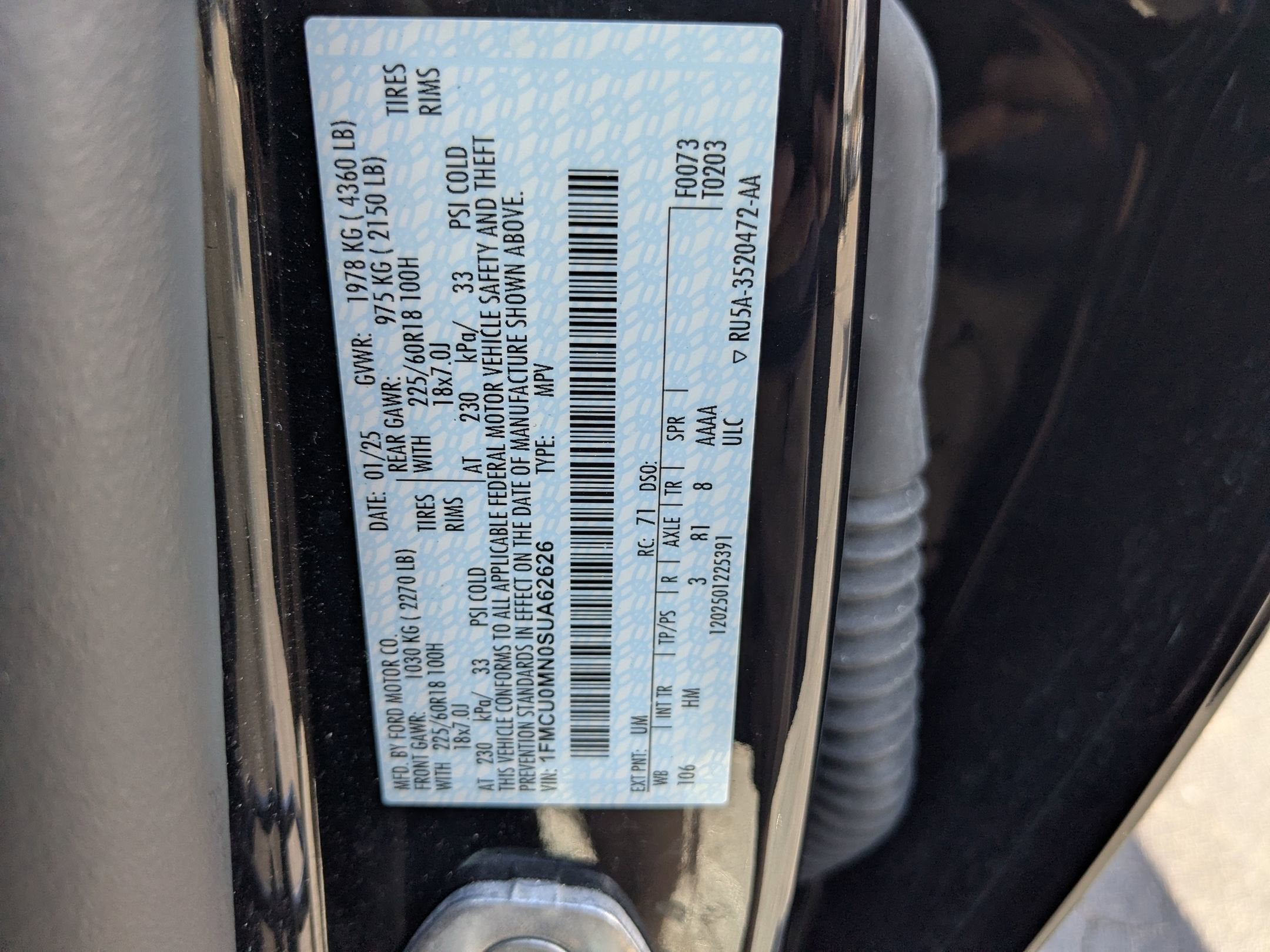 2025 Ford Escape ST-Line