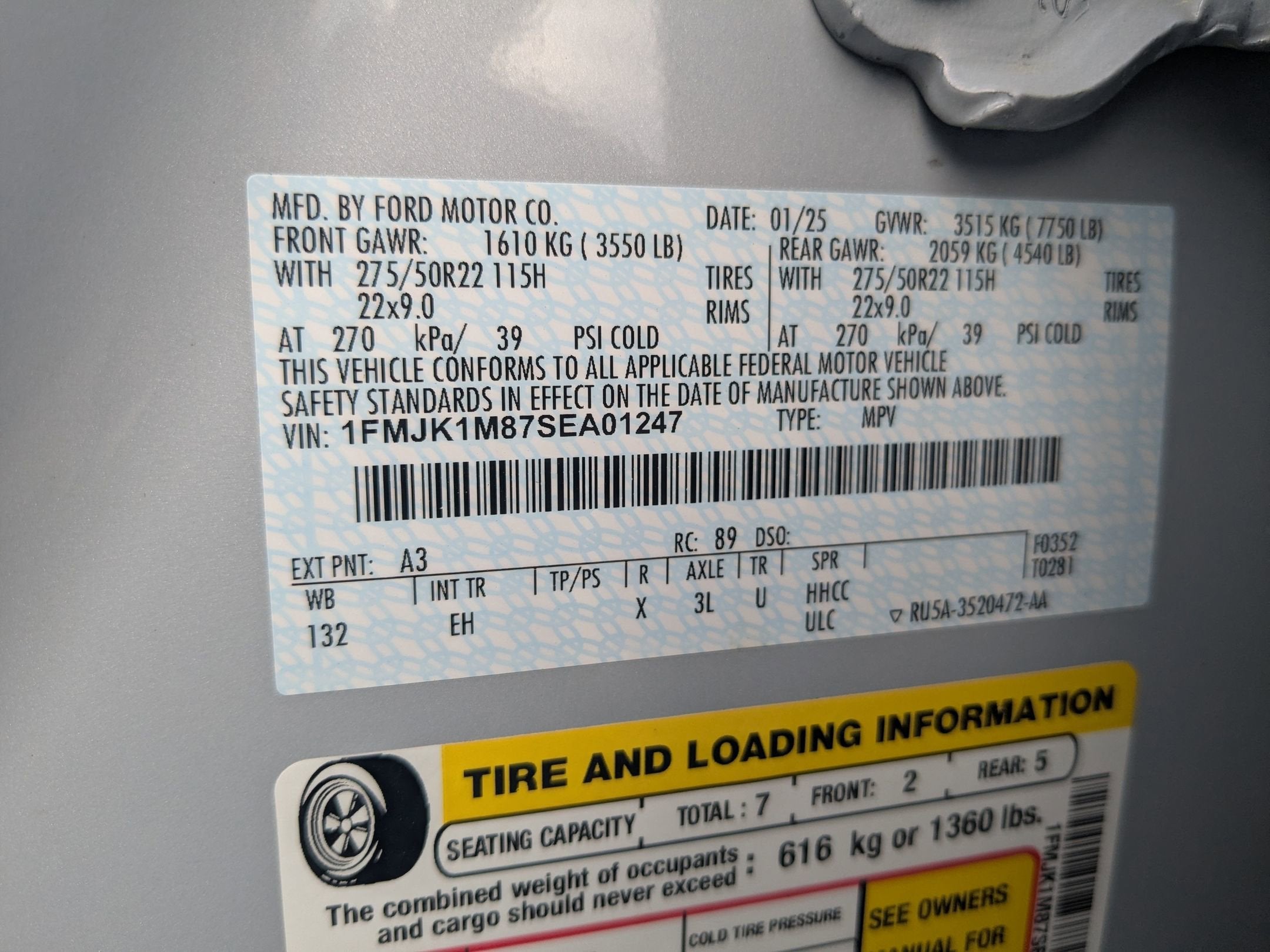 2025 Ford Expedition Max Platinum