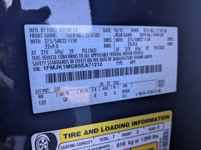 2025 Ford Expedition Max Platinum