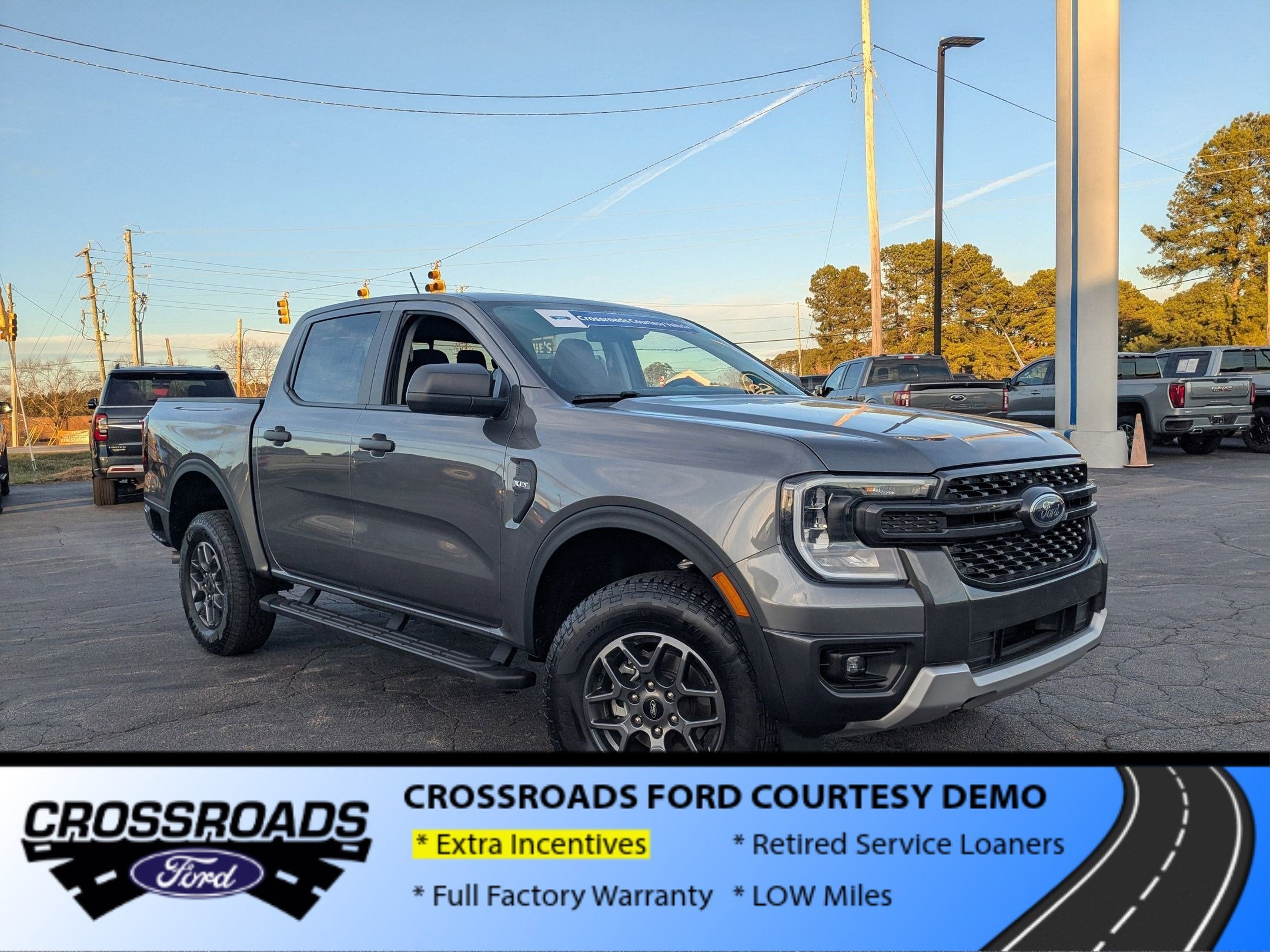 2025 Ford Ranger XLT - Crossroads Courtesy Demo