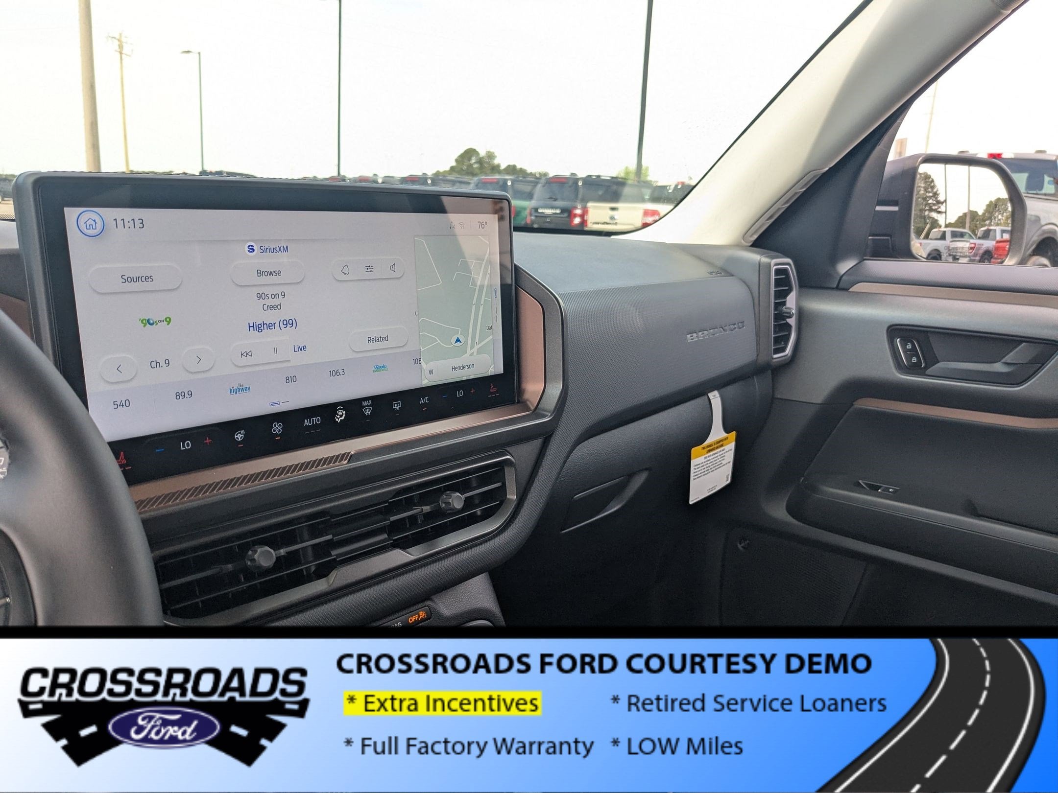 2026 Ford Bronco Sport Outer Banks - Crossroads Courtesy Demo