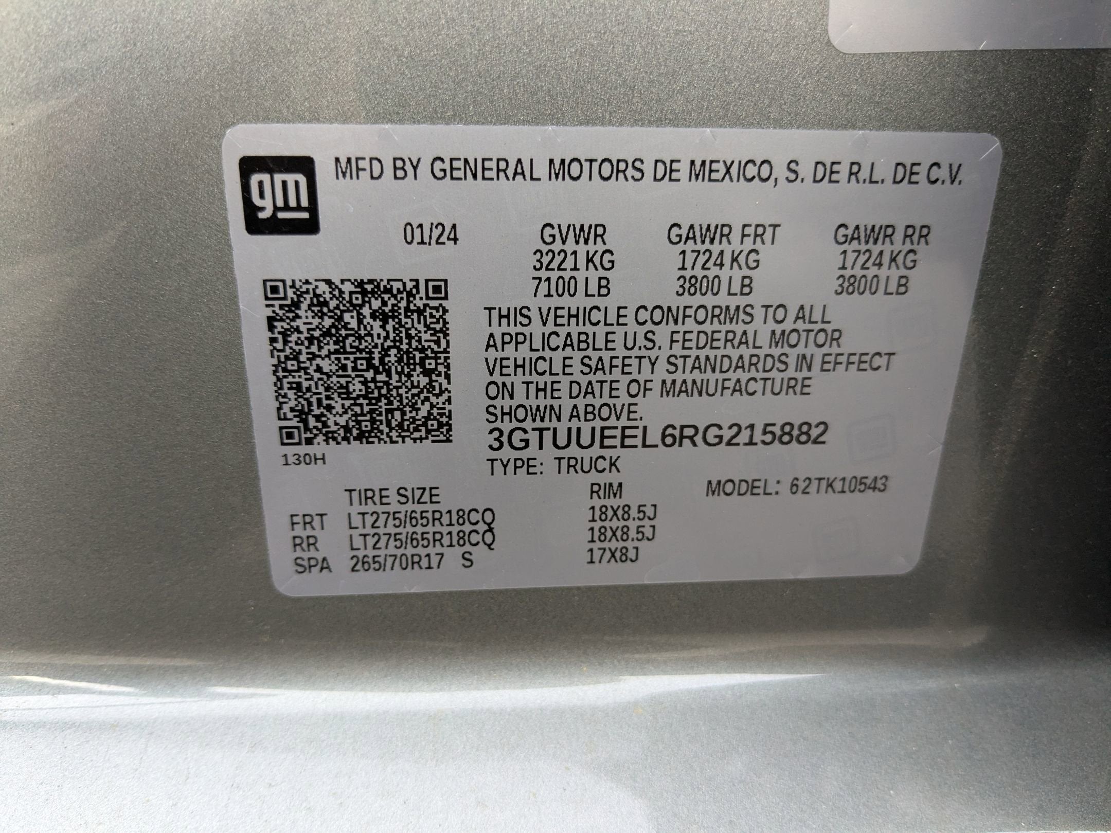 2024 GMC Sierra 1500 AT4