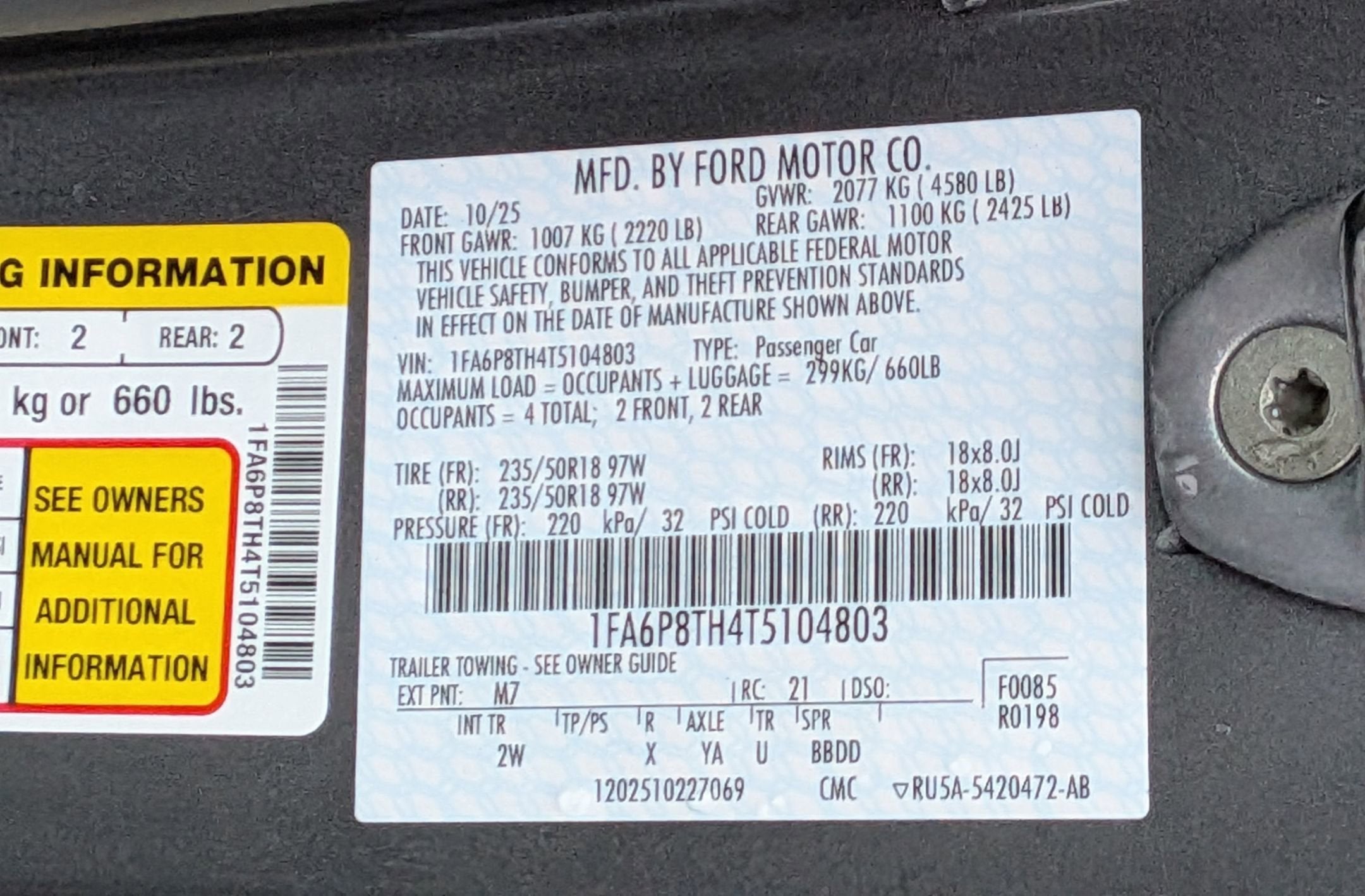 2026 Ford Mustang EcoBoost