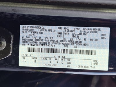 2023 Ford F-150 XLT