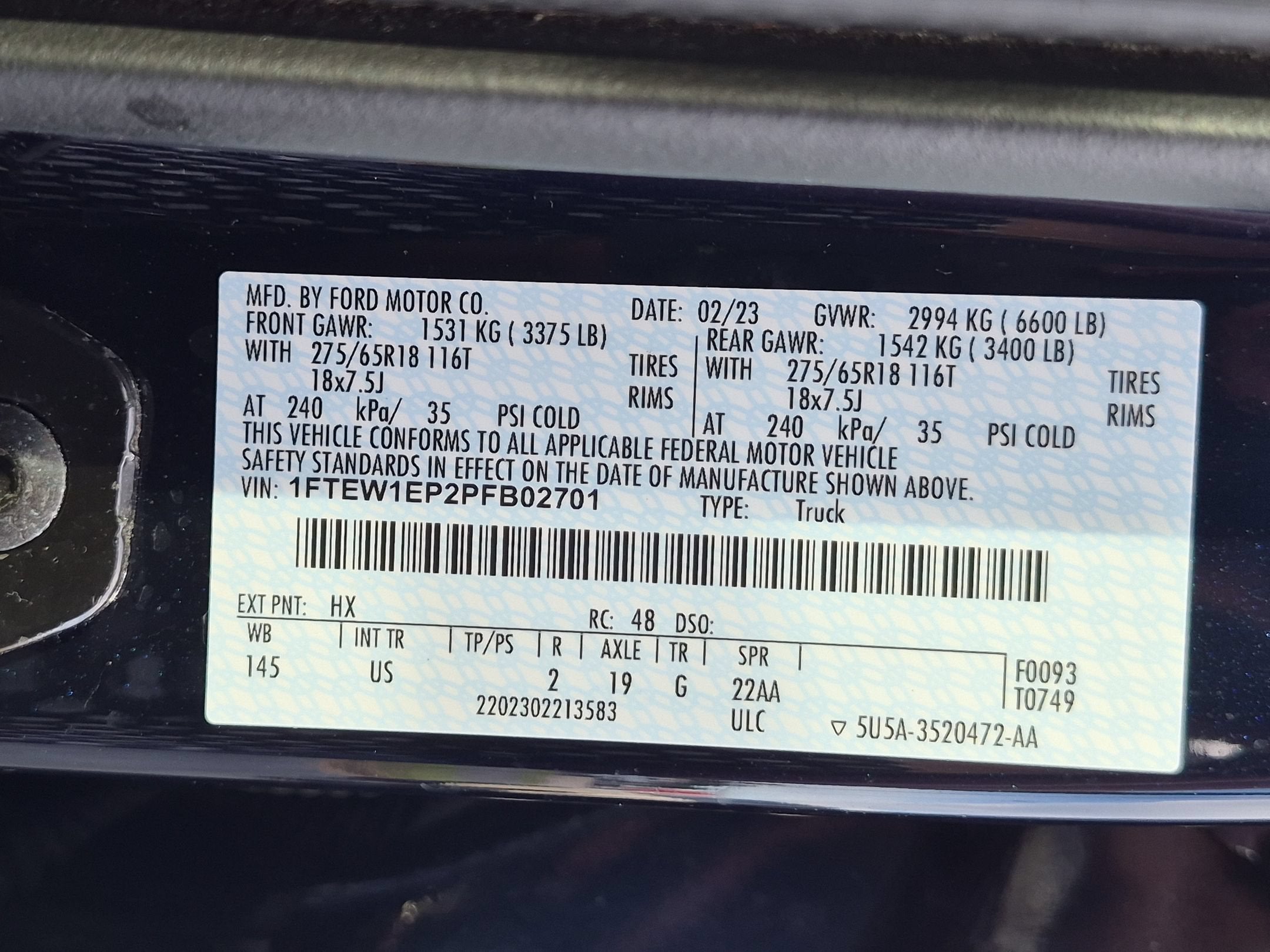 2023 Ford F-150 XLT