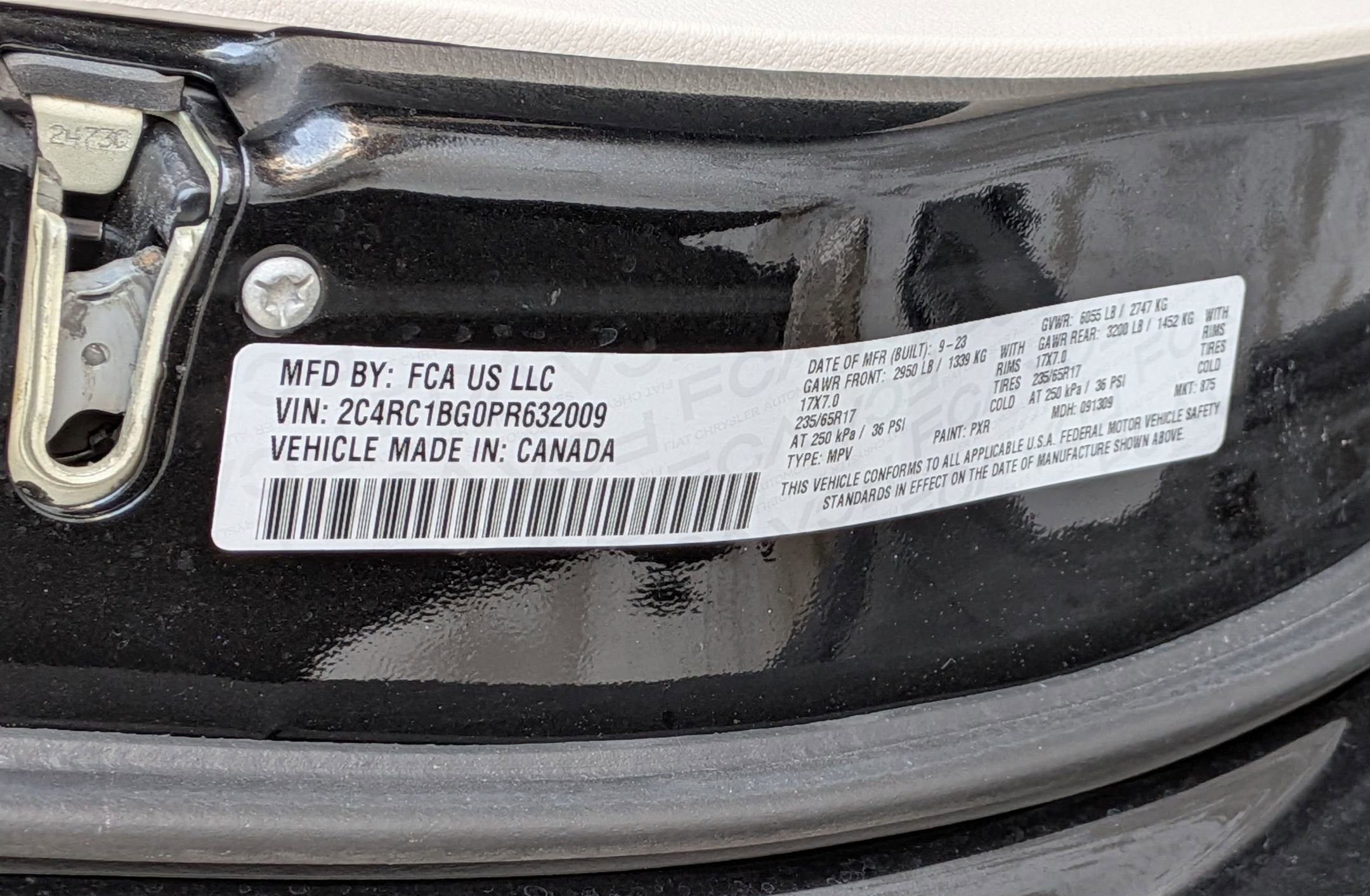 2023 Chrysler Pacifica Touring L