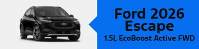 Shop 2026 Ford Escape at Boyd Brothers Ford in Oxford, NC